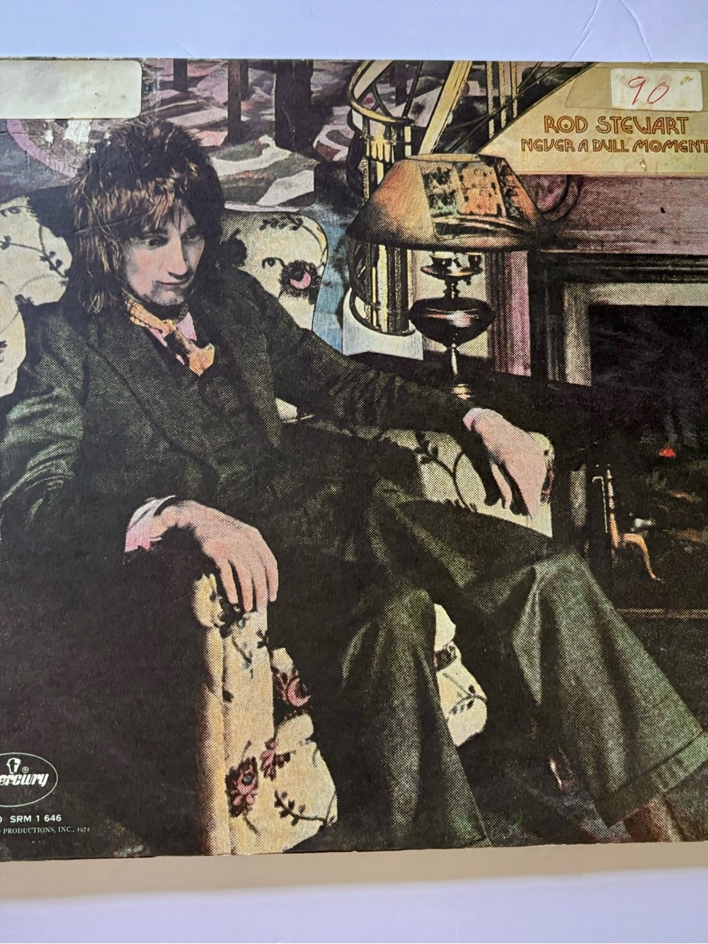 Rod Stewart Never A Dull Moment 1972 LP Mercury SRM 1 646 VG VG